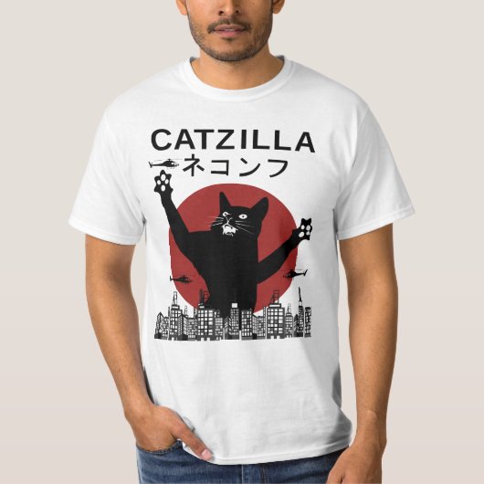 CATZILLA T-Shirt (Vorderseite)