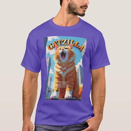 Catzilla T-Shirt (Vorderseite)