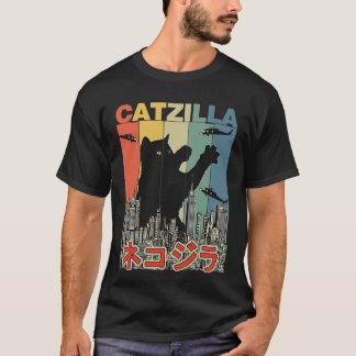 Catzilla Vintag Essential T - Shirt