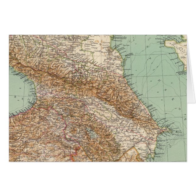 Caucasia 7374, Kaspisches Meer (Vorderseite (Horizontal))
