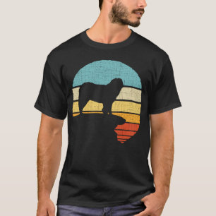Caucasian Shepherd Retro Vintag Dog Puppy Owner L T-Shirt