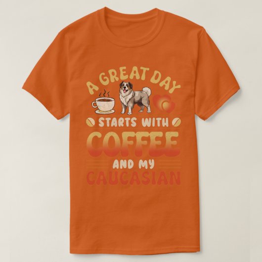 Caucasian Shepherd T-Shirt (Design vorne)