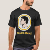 Caucasians  Vintage Caucasians Pride T-Shirt (Vorderseite)