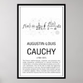Cauchy Poster (Vorne)