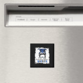 Cauda Equina Syndrom Warrior Blue Ribbon Awarenes Magnet (In Situ (Geschirrspüler))