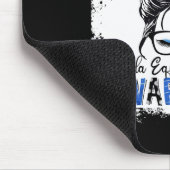 Cauda Equina Syndrom Warrior Blue Ribbon Awarenes Mousepad (Ecke)