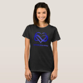 Cauda Equina Syndrom Warrior T-Shirt (Vorne ganz)