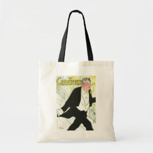 Caudieux von Toulouse Lautrec, Vintage Art Nouveau Tragetasche