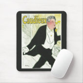 Caudieux von Toulouse Lautrec, Vintager Jugendstil Mousepad (Mit Mouse)