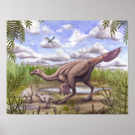Caudipteryx Poster