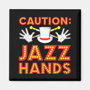 Caujazz Hands Dancer Performer Theater Magnet