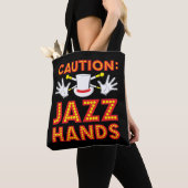 Caujazz Hands Dancer Performer Theater Tasche (Von Nahem)