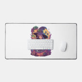 Cauldron Brews Pumpkin Boo's Sticker Schreibtischunterlage (Tastatur & Maus)