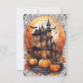 Cauldron Commune: Einladung zu Halloween (Vorderseite)