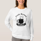 Cauldron Cup Design für frisch gebrannte Tränke T-Shirt (Vorderseite)