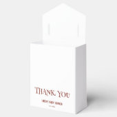 Cauldron Halloween Baby Shower Thank You Geschenkschachtel (Geöffnet)