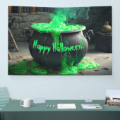 Cauldron Halloween Banner (Messe)
