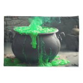 Cauldron Halloween Kissenbezug (Rückseite)