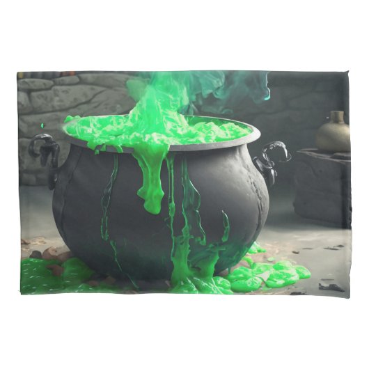 Cauldron Halloween Kissenbezug (Vorderseite)