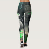 Cauldron Halloween Leggings (Rückseite)