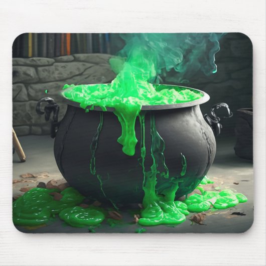 Cauldron Halloween Mousepad (Vorne)