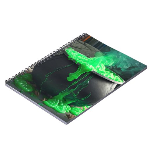 Cauldron Halloween Notizblock (Linke Seite)