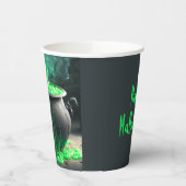 Cauldron Halloween Pappbecher (Links)