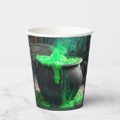 Cauldron Halloween Pappbecher (Vorderseite)