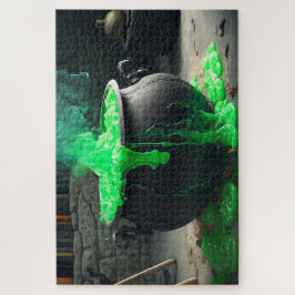 Cauldron Halloween Puzzle