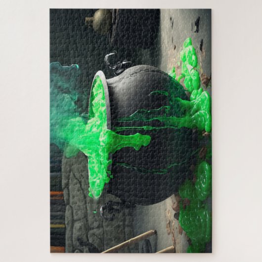 Cauldron Halloween Puzzle (Vertikal)