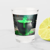 Cauldron Halloween Schnapsglas (Vorderseite)