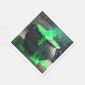 Cauldron Halloween Serviette (Ecke)