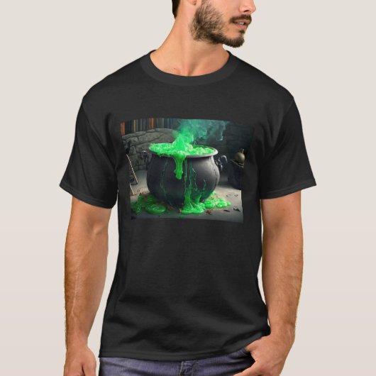 Cauldron Halloween T-Shirt (Vorderseite)