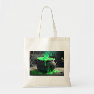 Cauldron Halloween Tragetasche