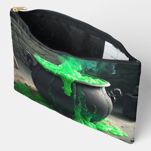 Cauldron Halloween Zubehörtasche (Offen)