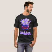 Cauldron Heksenketel Halloween pixelart, Pixel Art T-Shirt (Vorne ganz)