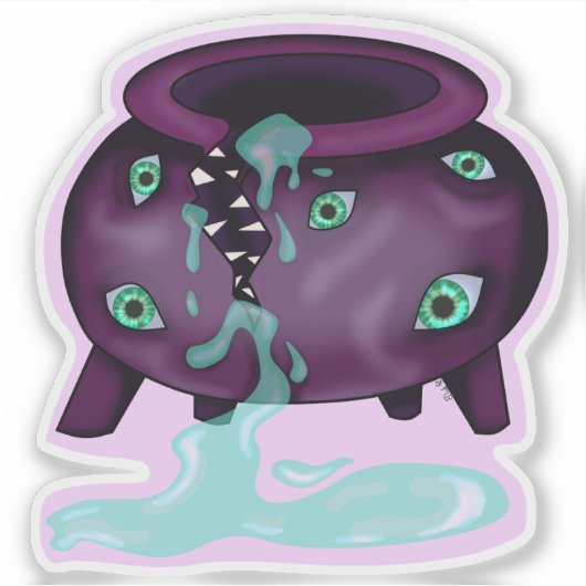 Cauldron Mimic Sticker (Vorderseite)