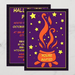 Cauldron Party Einladung