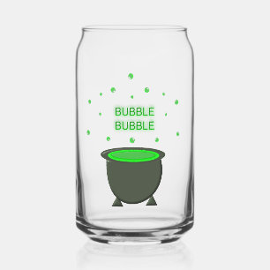 Cauldron und Bubbling Green Brew Halloween Dosenglas
