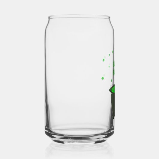 Cauldron und Bubbling Green Brew Halloween Dosenglas (Rechts)