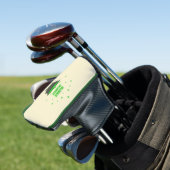 Cauldron und Bubbling Green Brew Halloween Golf Headcover (In Situ)