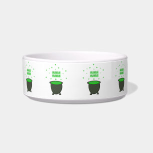 Cauldron und Bubbling Green Brew Halloween Napf