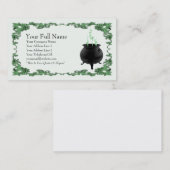 Cauldron - Visitenkarte (Vorne/Hinten)