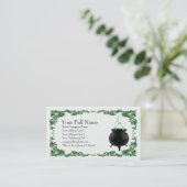 Cauldron - Visitenkarte (Stehend Vorderseite)