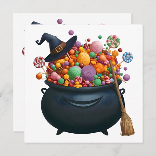 Cauldron von Giggle & Gummies Karten (Vorne/Hinten)