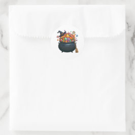Cauldron von Giggle & Gummies Runder Aufkleber