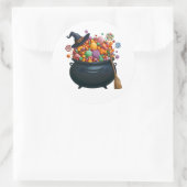 Cauldron von Giggle & Gummies Runder Aufkleber (Tasche)