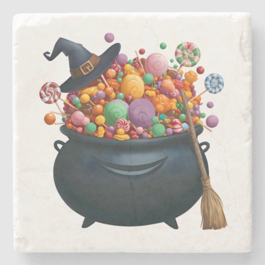 Cauldron von Giggle & Gummies Steinuntersetzer (Vorderseite)