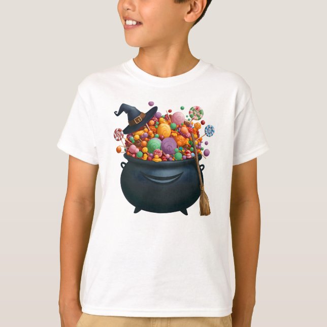 Cauldron von Giggle & Gummies T-Shirt (Vorderseite)