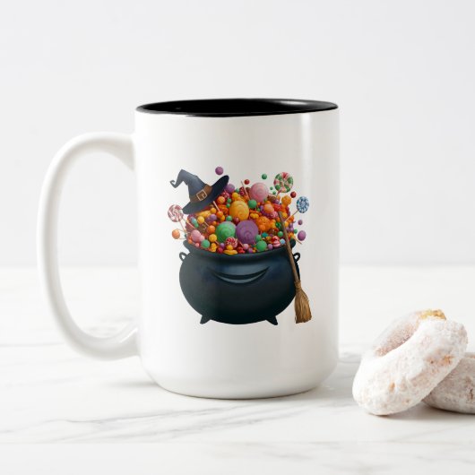 Cauldron von Giggle & Gummies Tasse (Mit Donut)